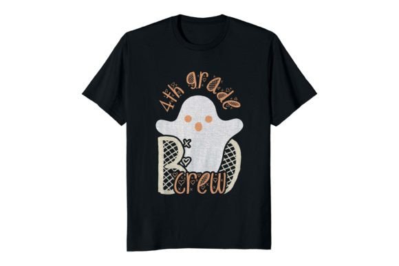 4th Grade Boo Crew Halloween Costume Tee