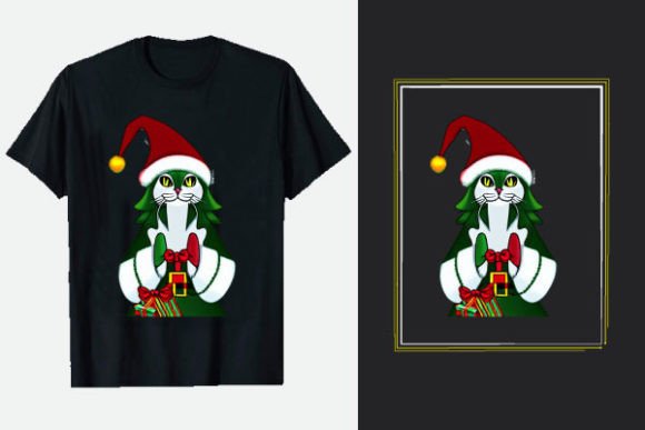Christmas Cat Animals Merch T-Shirts: A Review of Essential Graphics