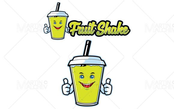Fruit Shake Mascot Graphics and Illustrations Review