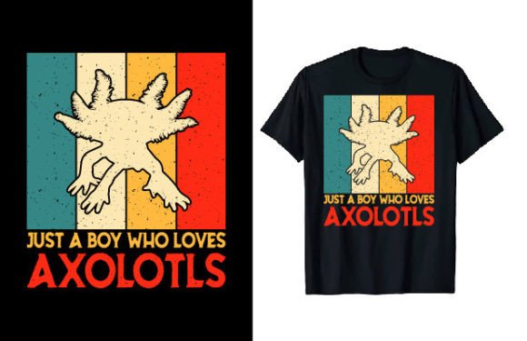 Review: Axolotl Vintage T-Shirt Design for Real Embroidery