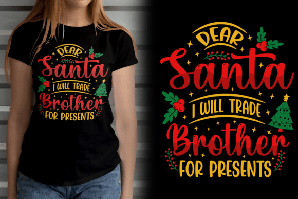 Sister Xmas Day T-Shirt Design Graphics for Modern Publishing
