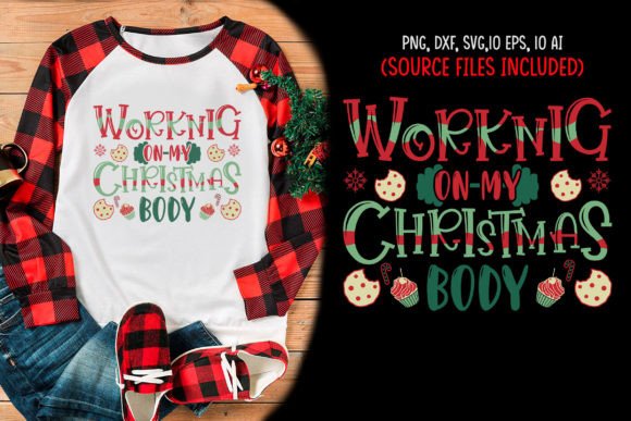 Working on My Christmas Body T-shirt: A Designer's Review